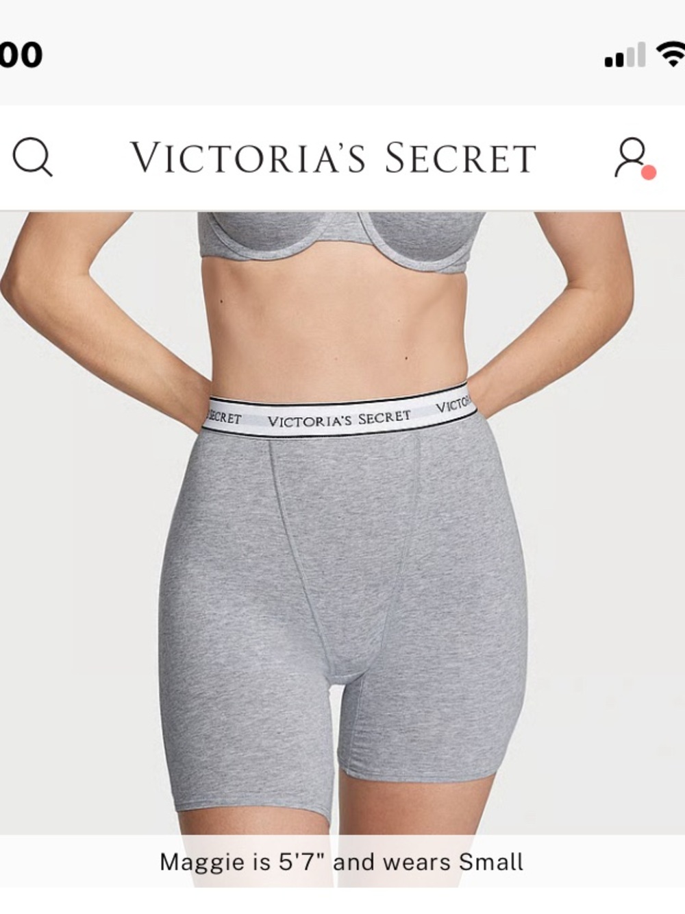 Victoria's Secret Black Men's Boxer Briefs with Branded Waistband